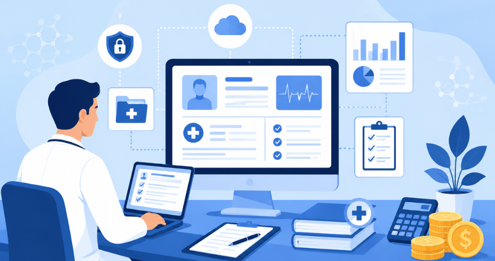 EMR Software Development Cost: Features, Pricing, Timeline & Key Cost Factors  