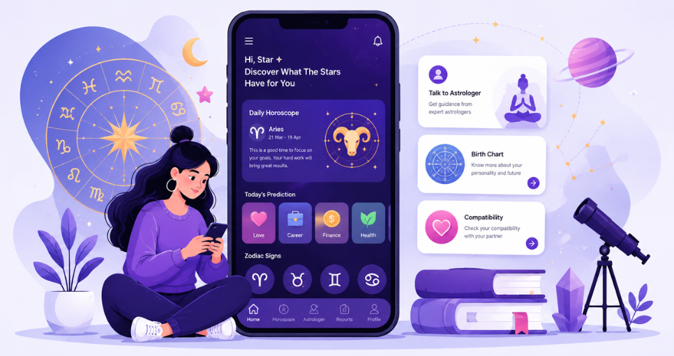 Astrology App Development: Features, Cost, Technology & Development Process