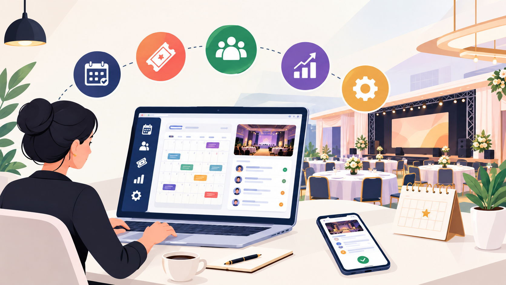Event Management Software Development: Benefits, Features, Cost & Technology