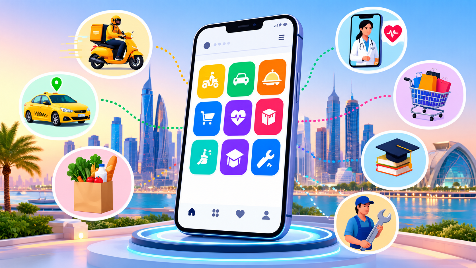 How to Build a Super App Like Gojek in 2027: Features, Cost and Business Model