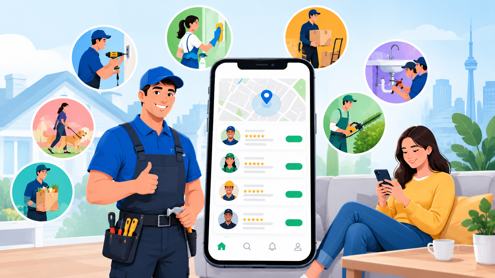 How to Build an App Like TaskRabbit: Features, Cost and Business Model