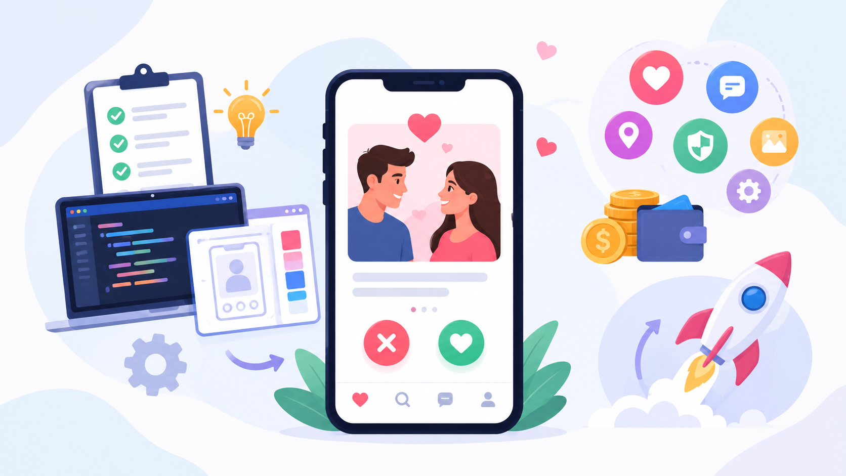 How to Build a Dating App: From Idea to Successful Market Launch