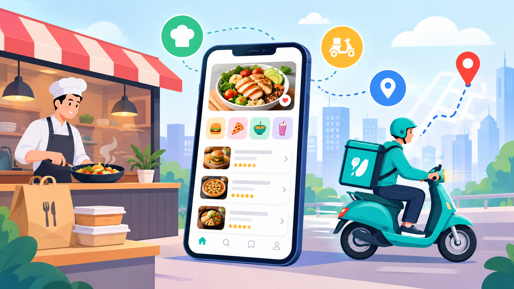 How to Build a Food Delivery App Like Deliveroo in 2027? A Complete Food Business Guide