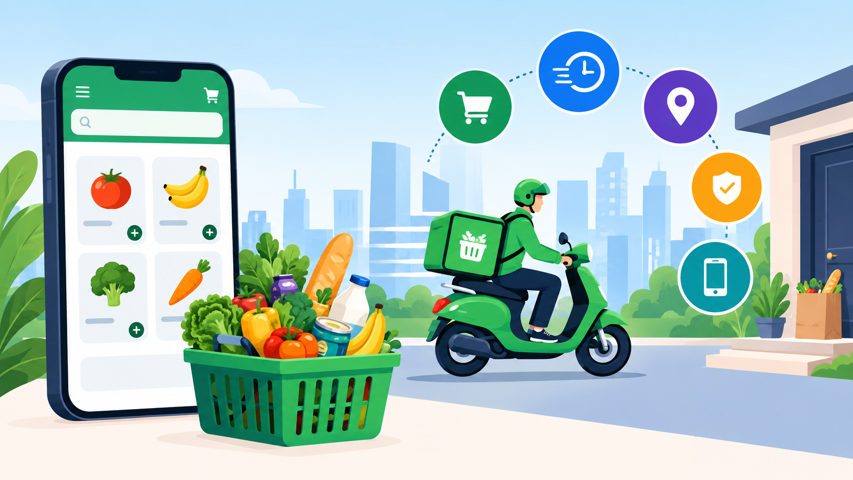 Grocery Delivery App Development in 2027: Quick Commerce, Inventory and Last Mile Guide