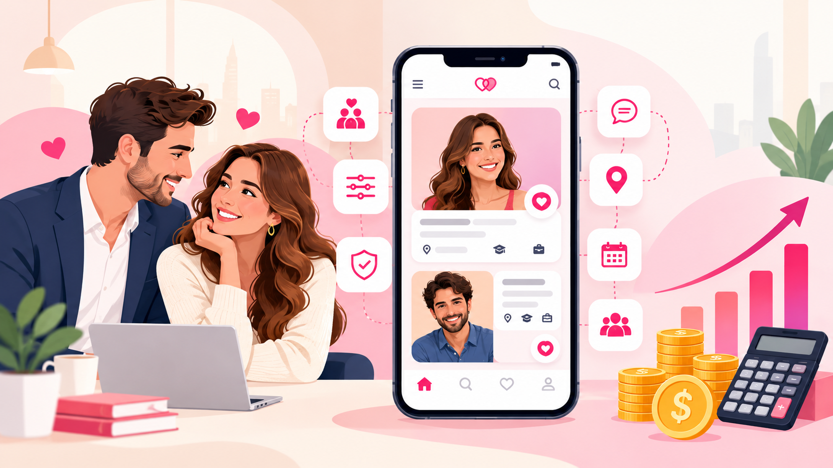 Matrimony App Development Cost: AI Matchmaking, Profile Verification and Pricing