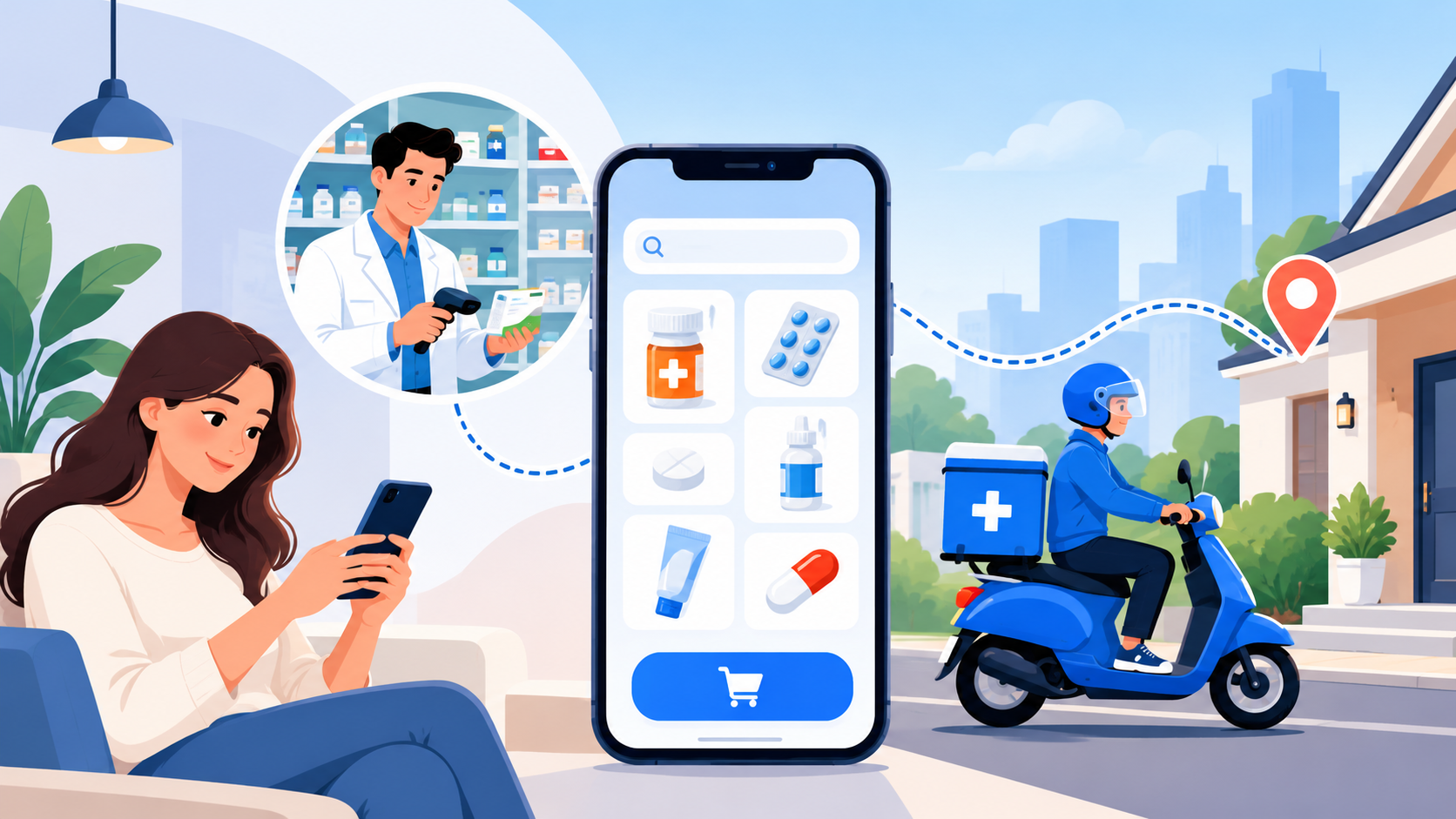 How to Build a Medicine Delivery App Like Capsule: Features, Technology and Business Model