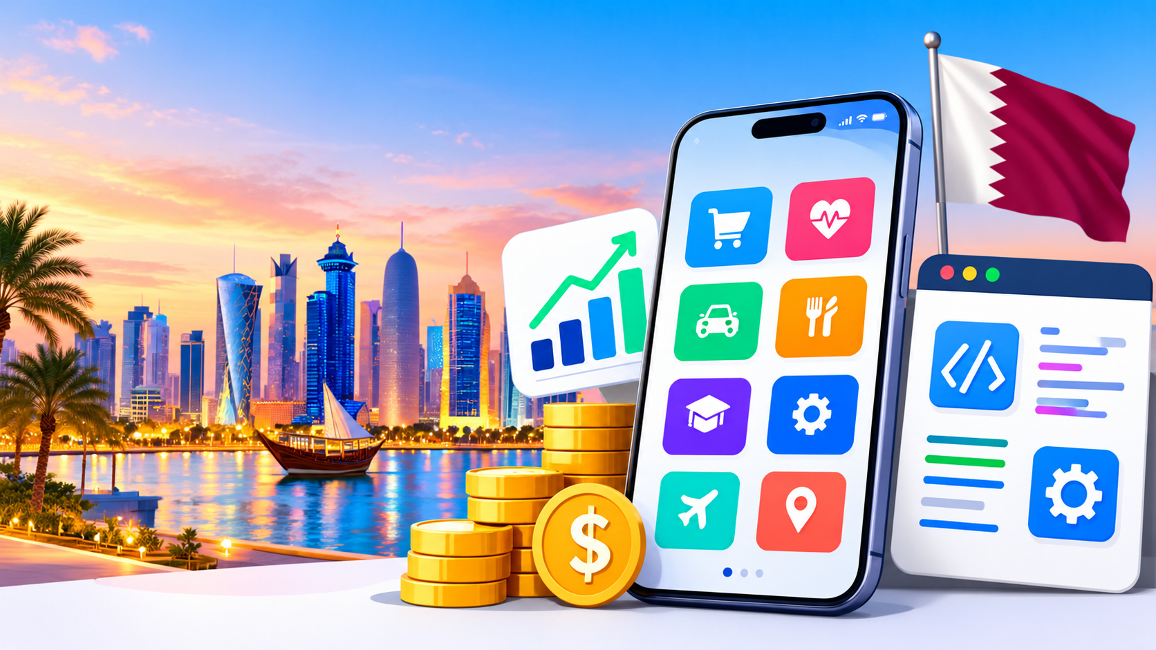 Mobile App Development Cost in Qatar: Pricing, Features and Budget Planning