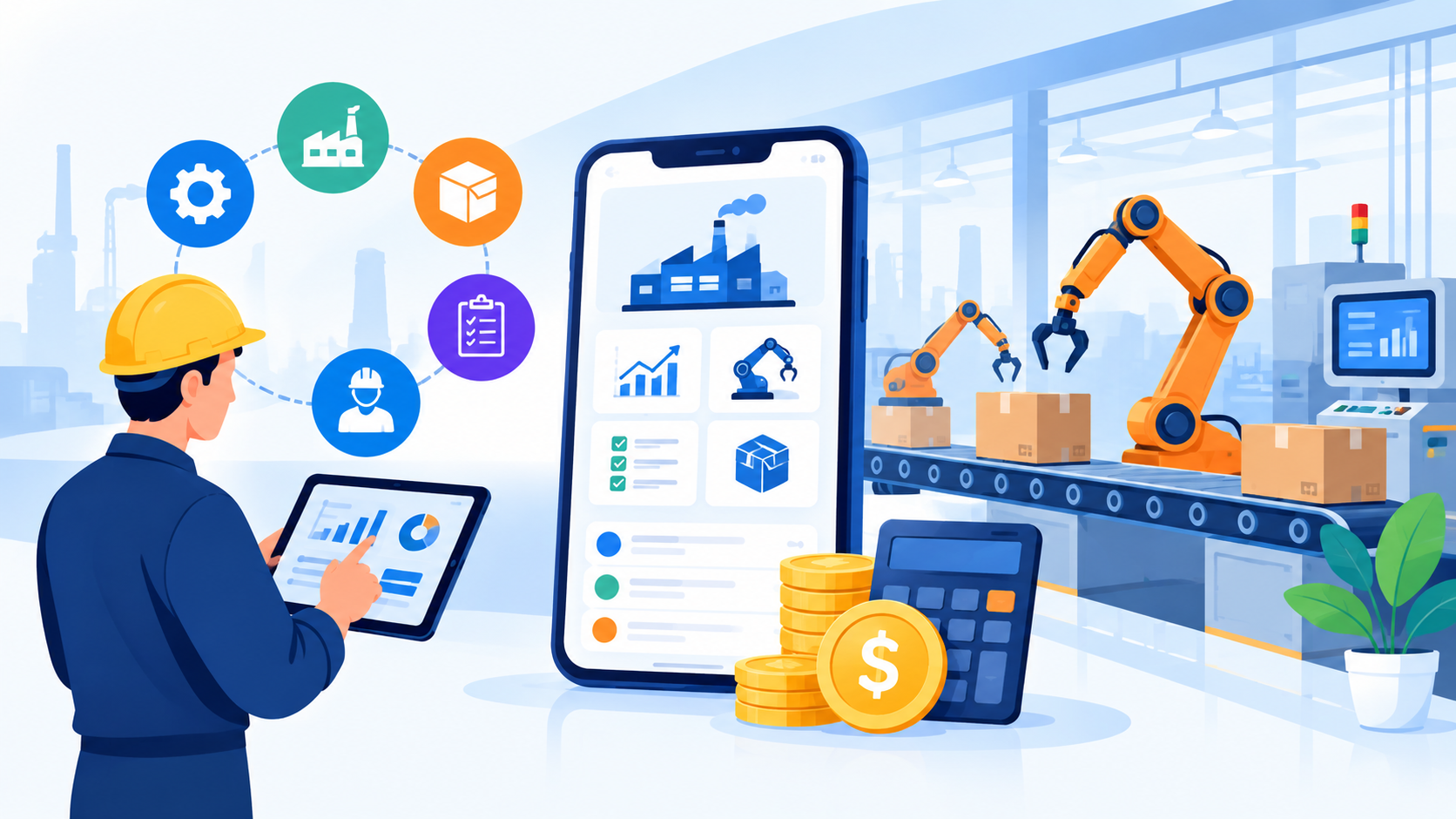 How Much Does It Cost to Build a Manufacturing App?