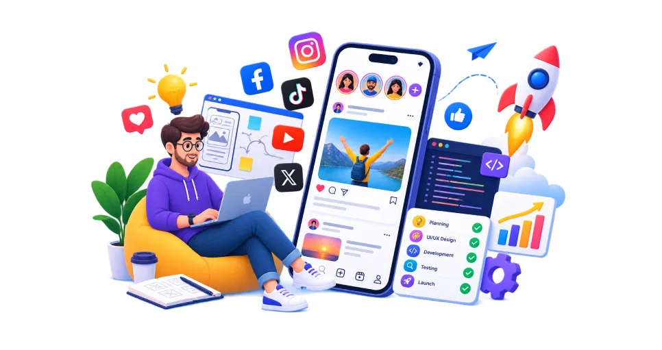 Social Media App Development: From Concept to Launch