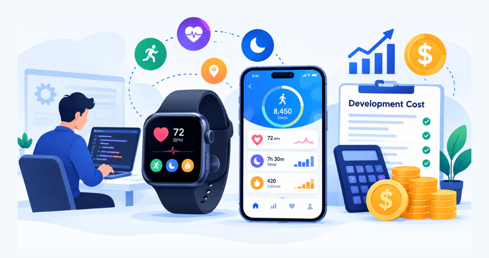 Wearable App Development Cost: Features, Technology, Pricing & Development Timeline