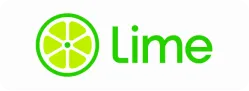 Lime micro-mobility company logo
