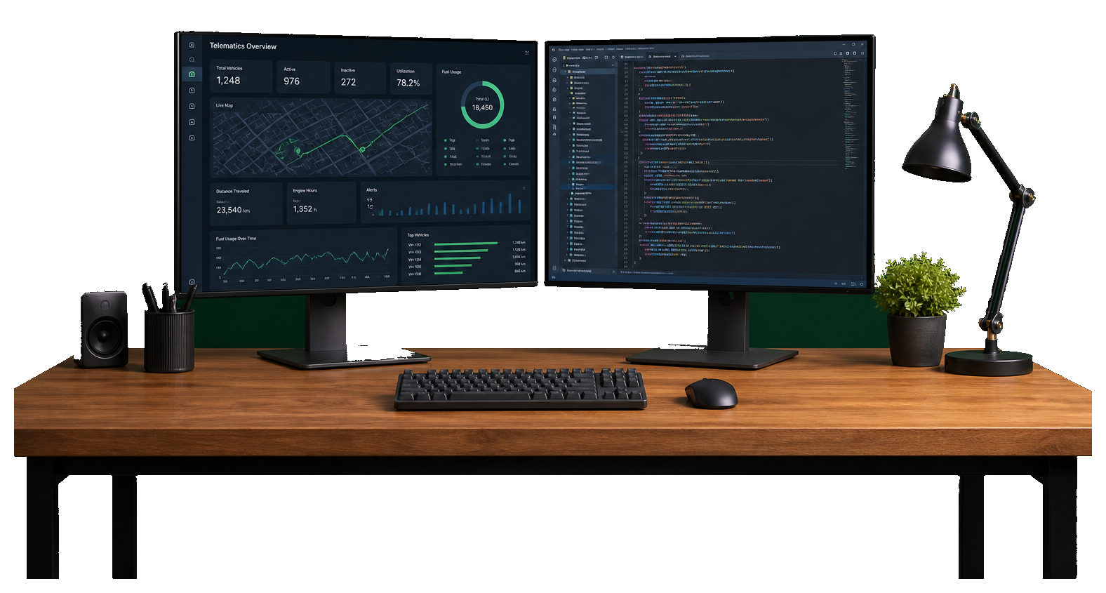 Automotive software development workstation