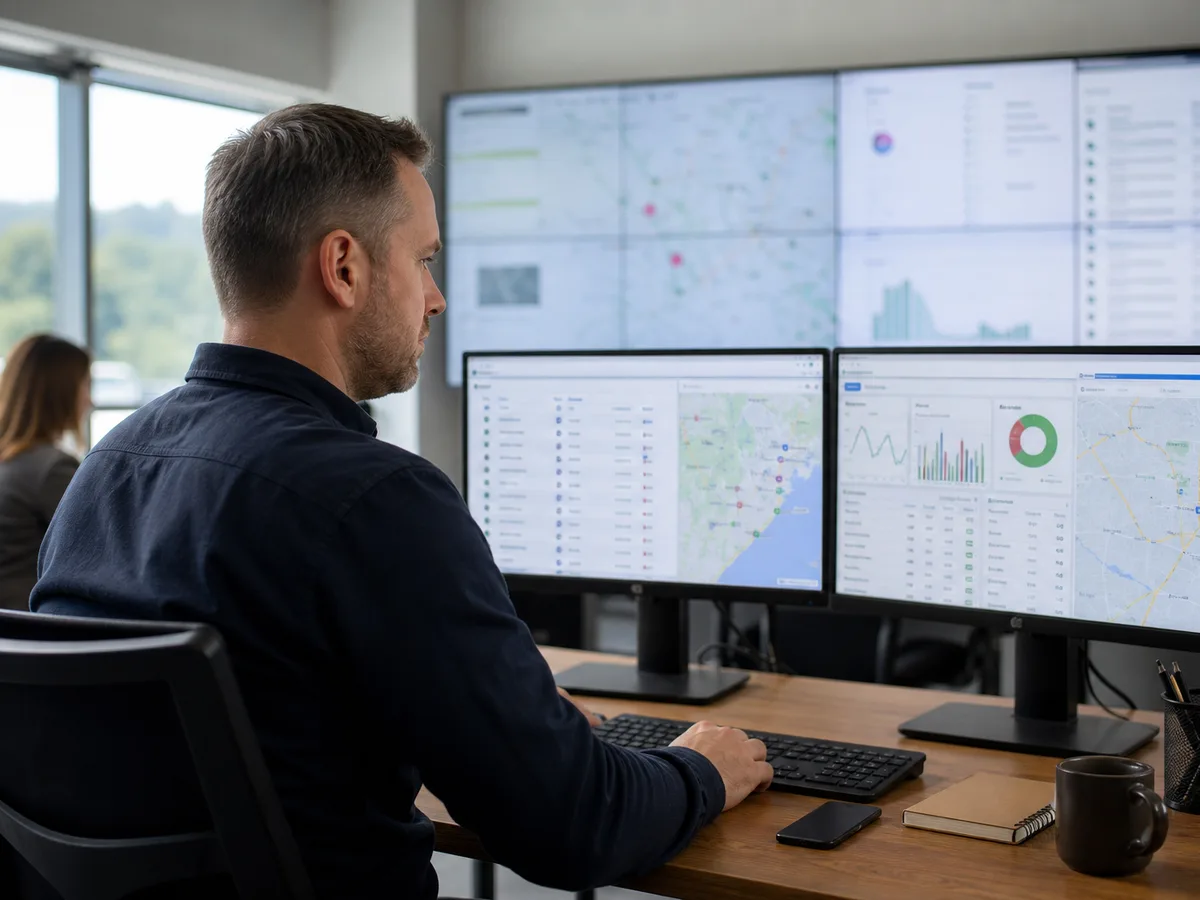 Automotive admin panel features