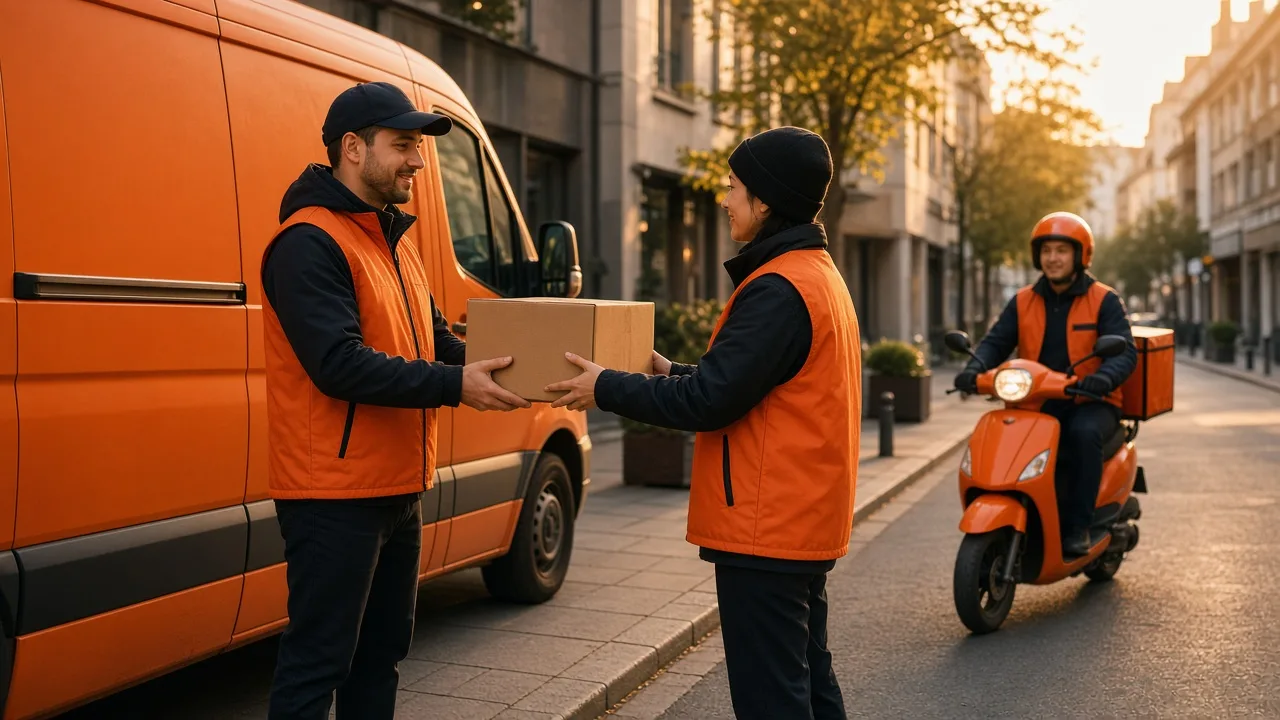 Courier app development