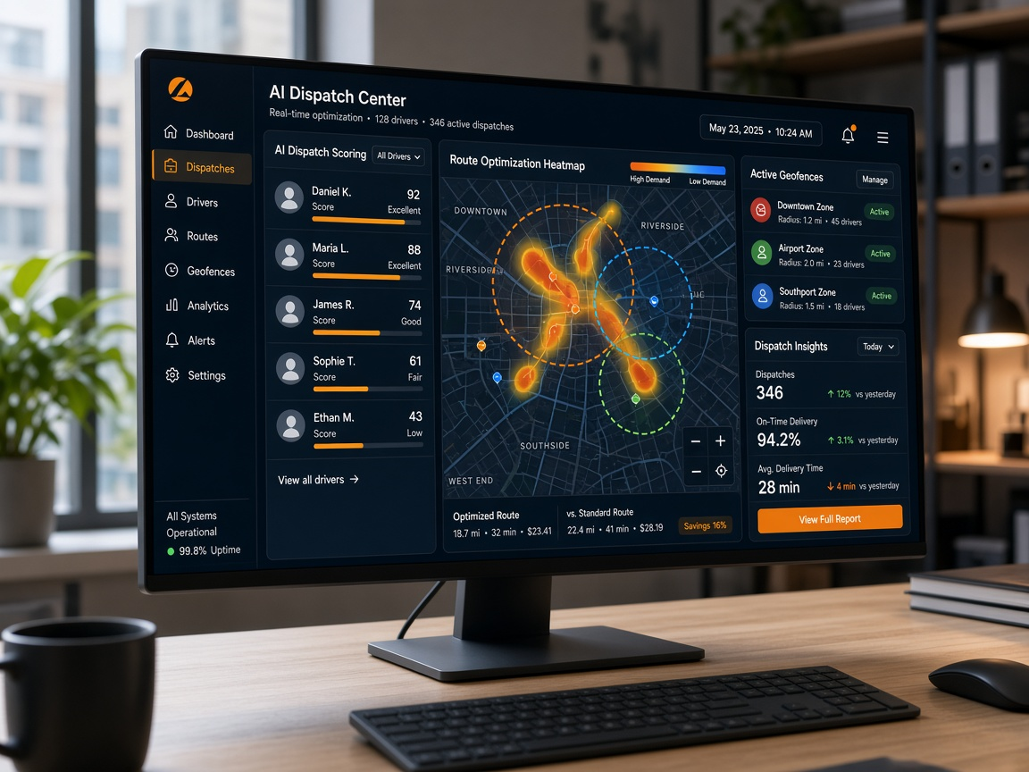 Advanced courier app features