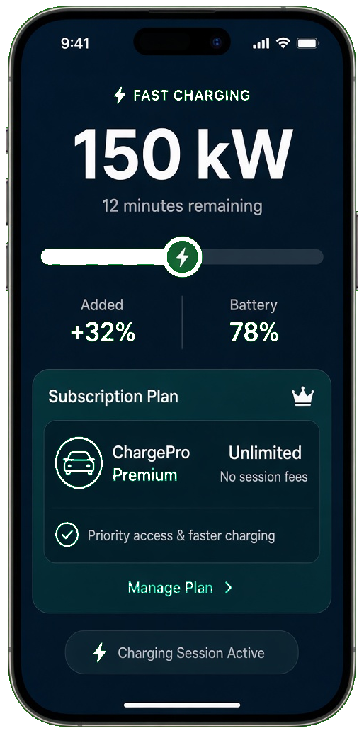 EVgo clone fast charging app