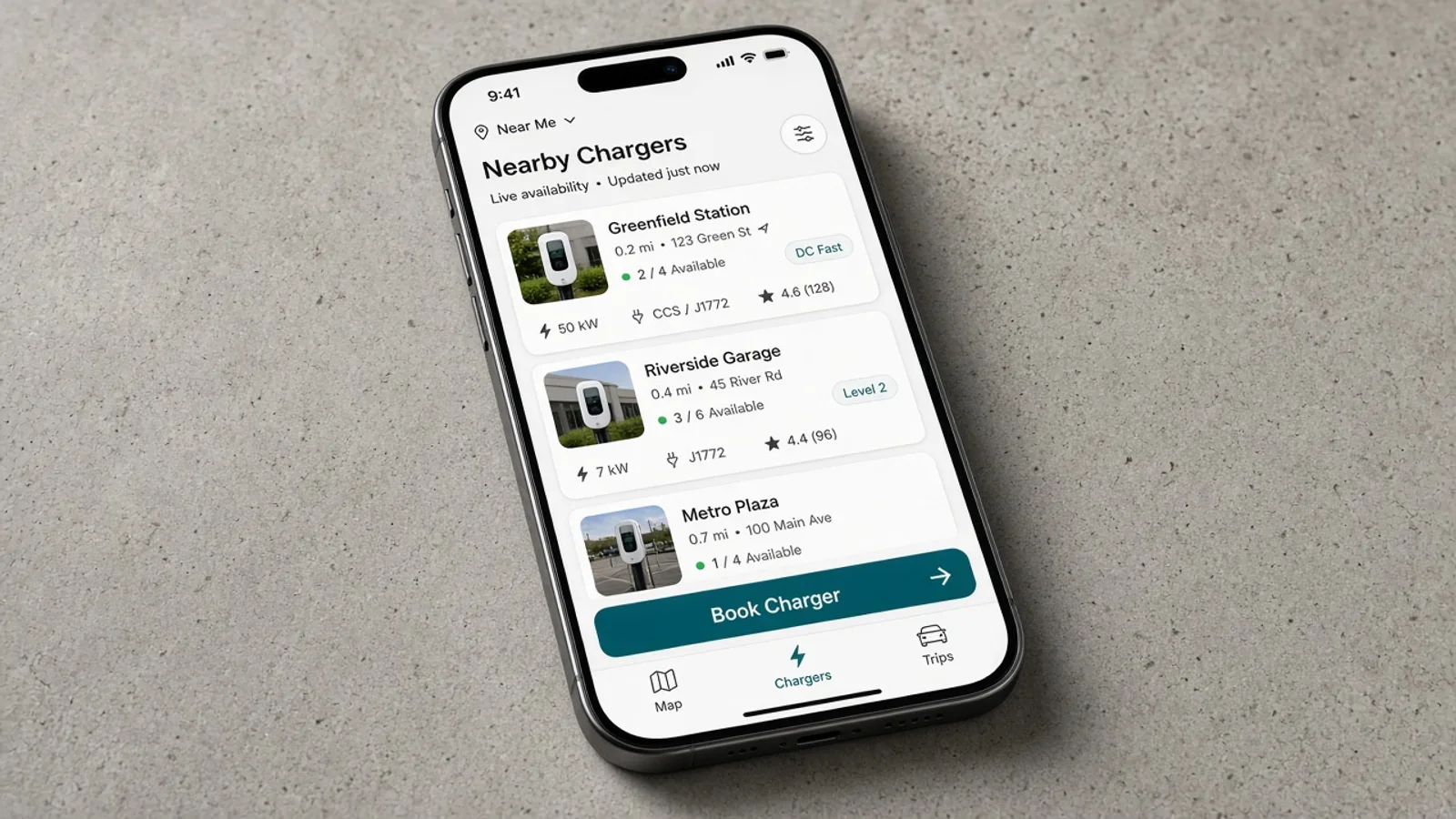 EV website development