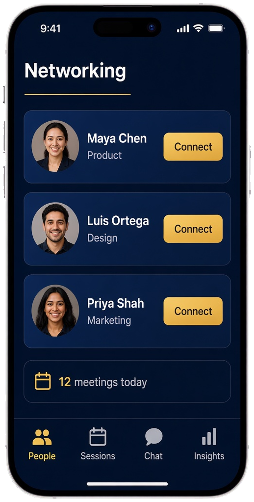 Bizzabo clone event networking platform