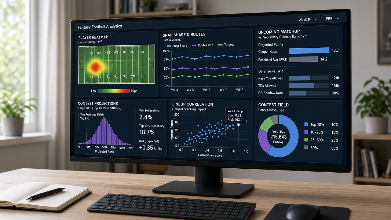 Advanced fantasy sports app features
