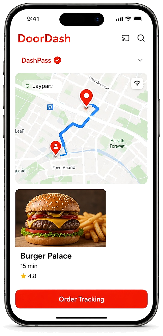 DoorDash clone delivery platform