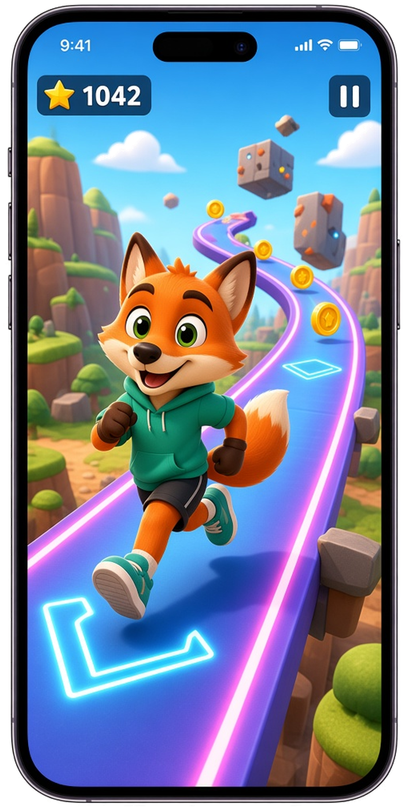 Subway Surfers clone endless runner game