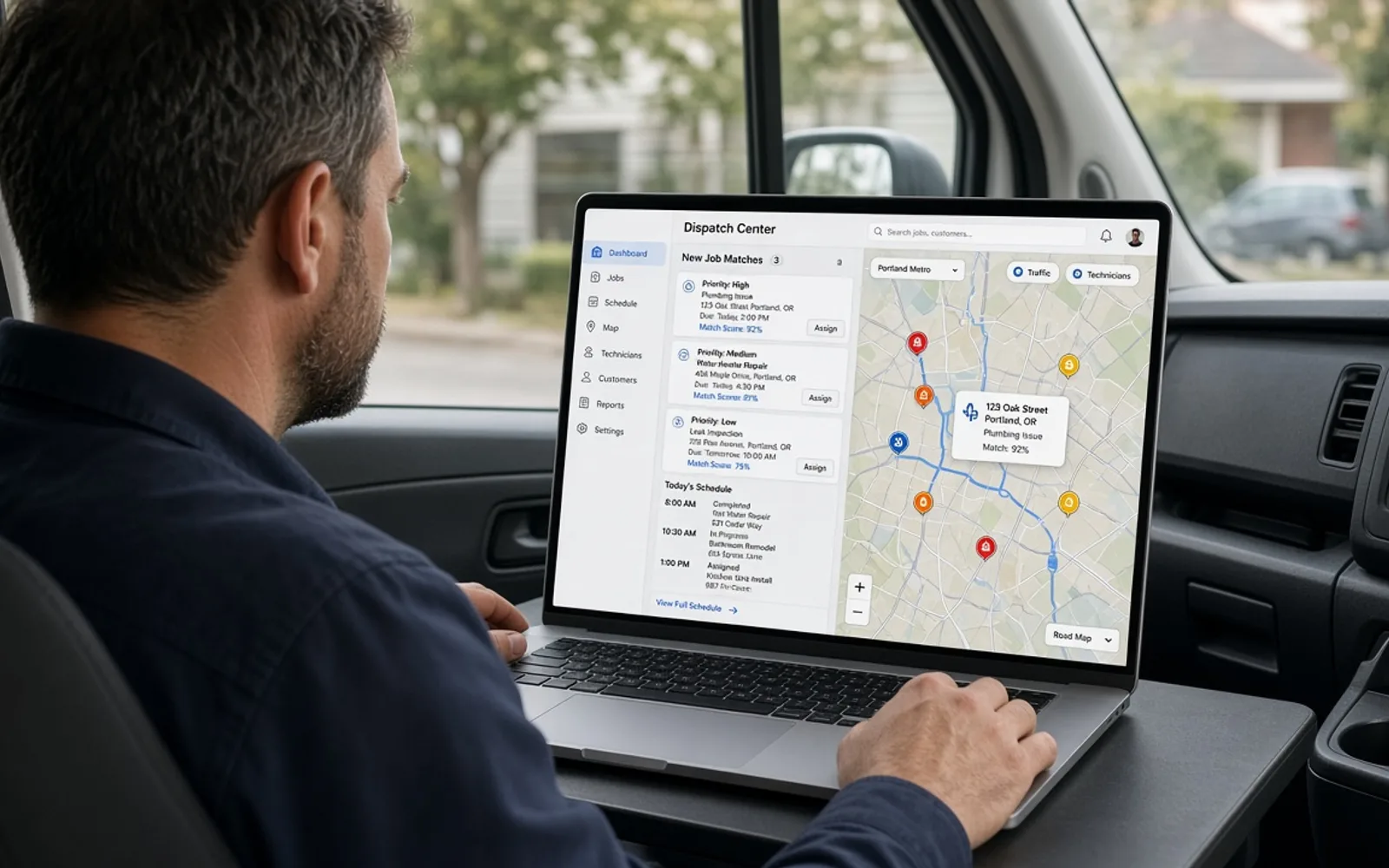 Advanced home service booking app features