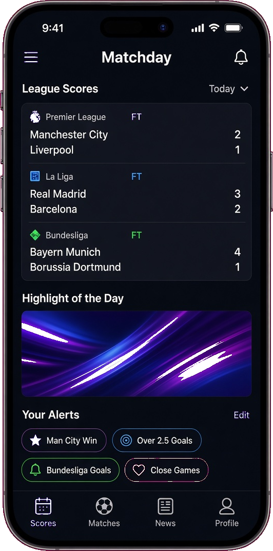 ESPN clone live scoring app