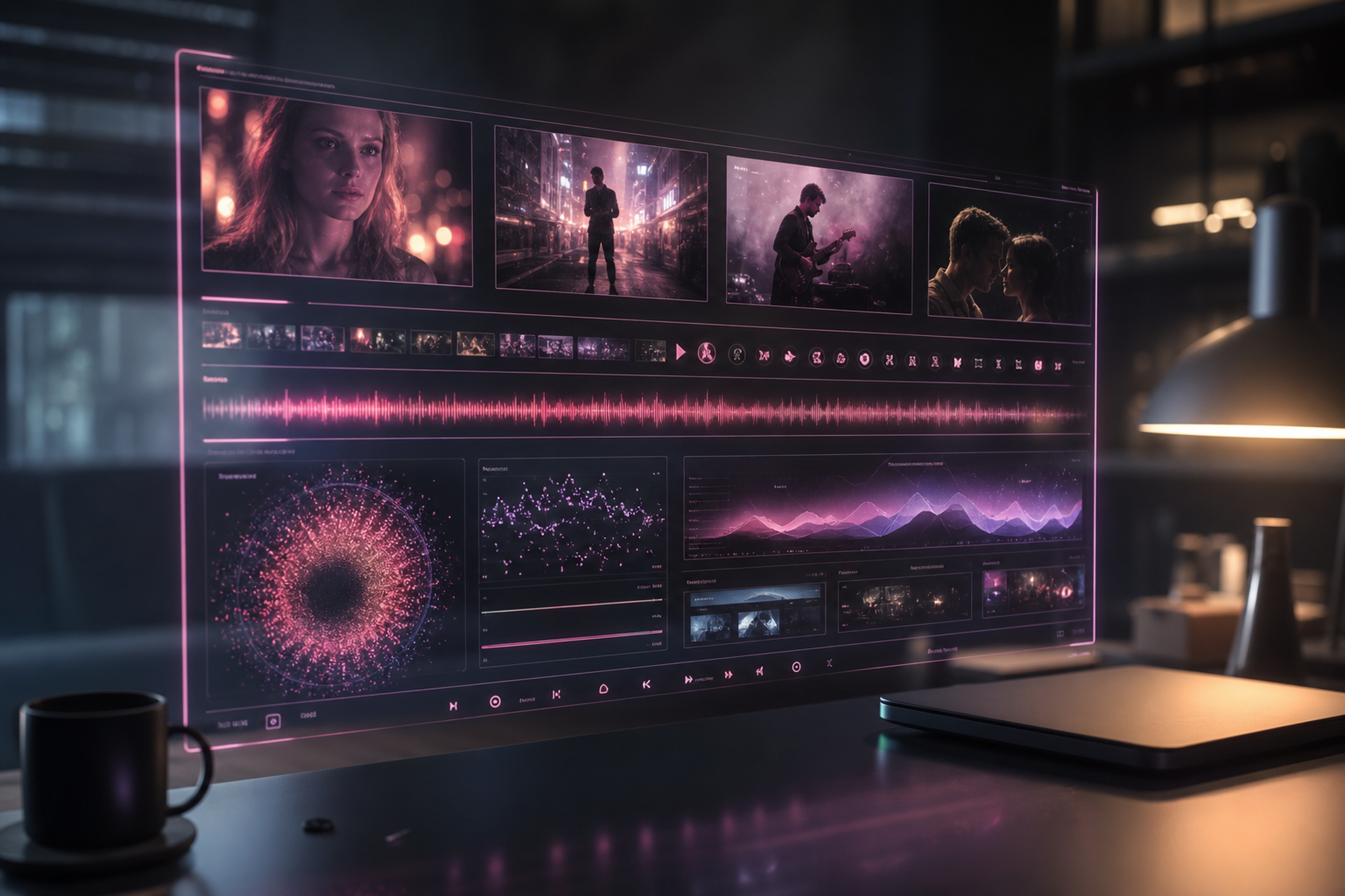 AI-powered media discovery and recommendation interface