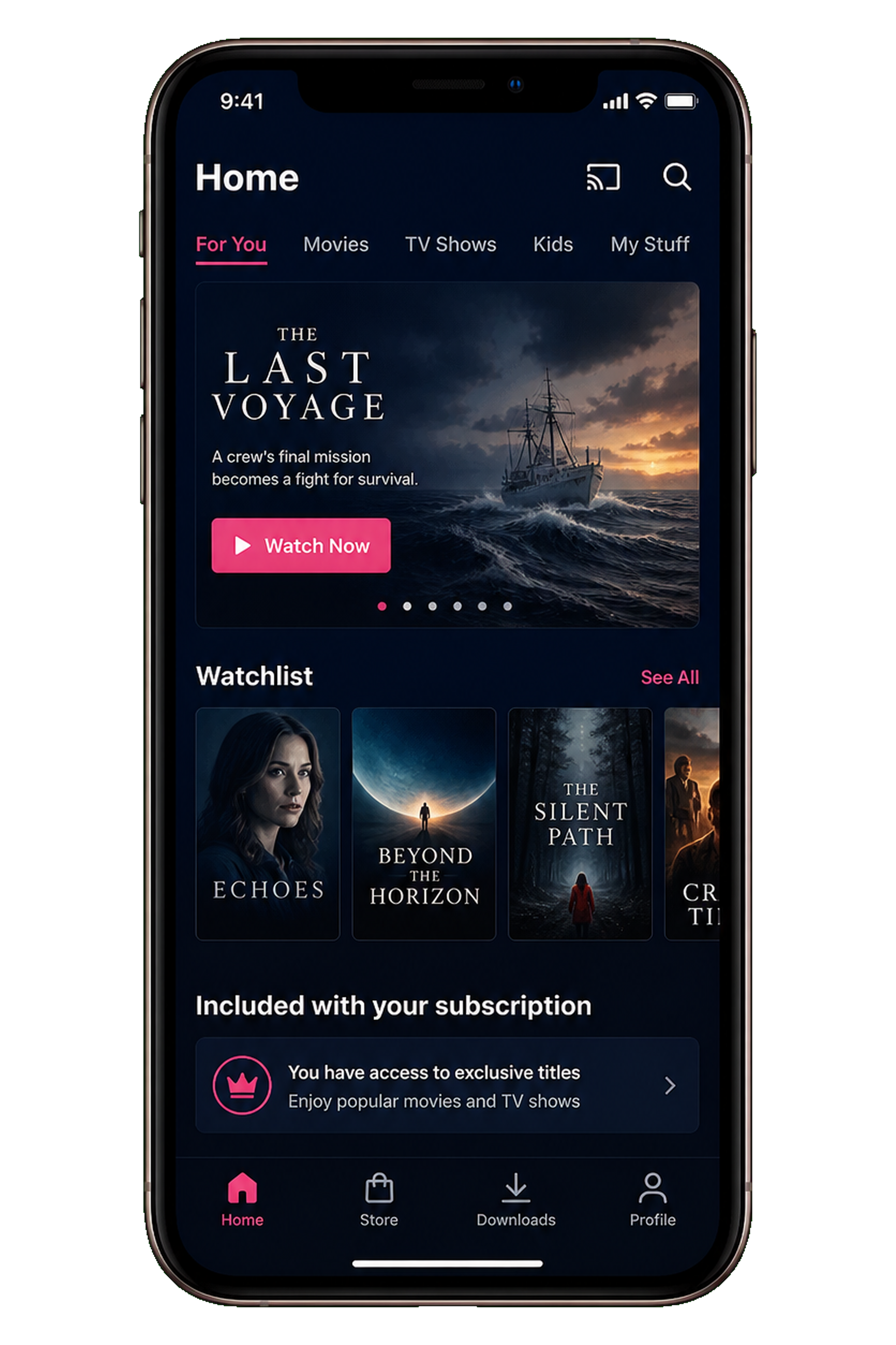 Prime Video clone streaming app