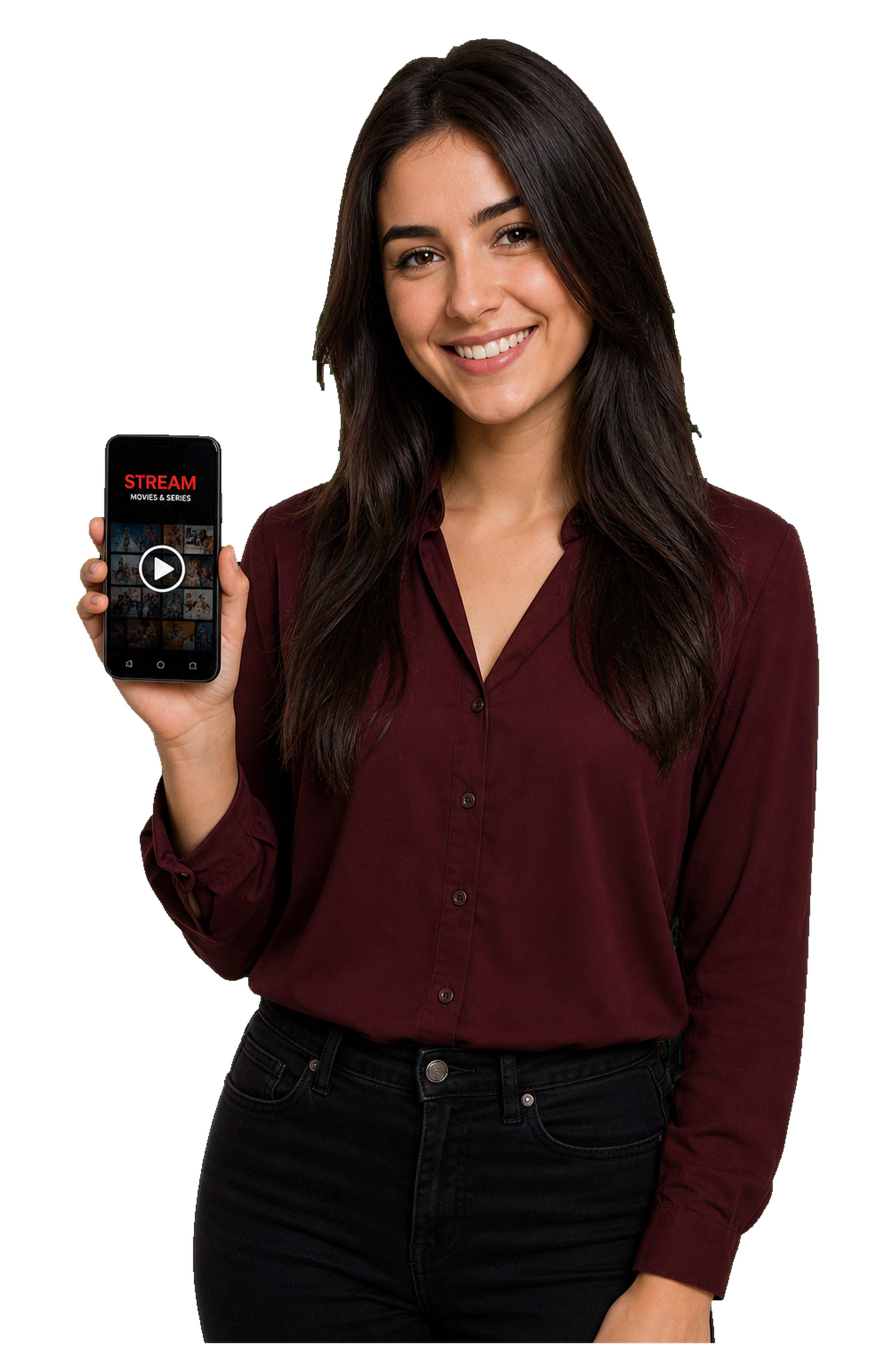 Viewer using a streaming entertainment app
