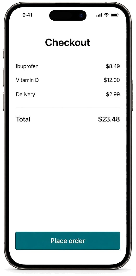 Amazon Pharmacy clone medicine delivery app