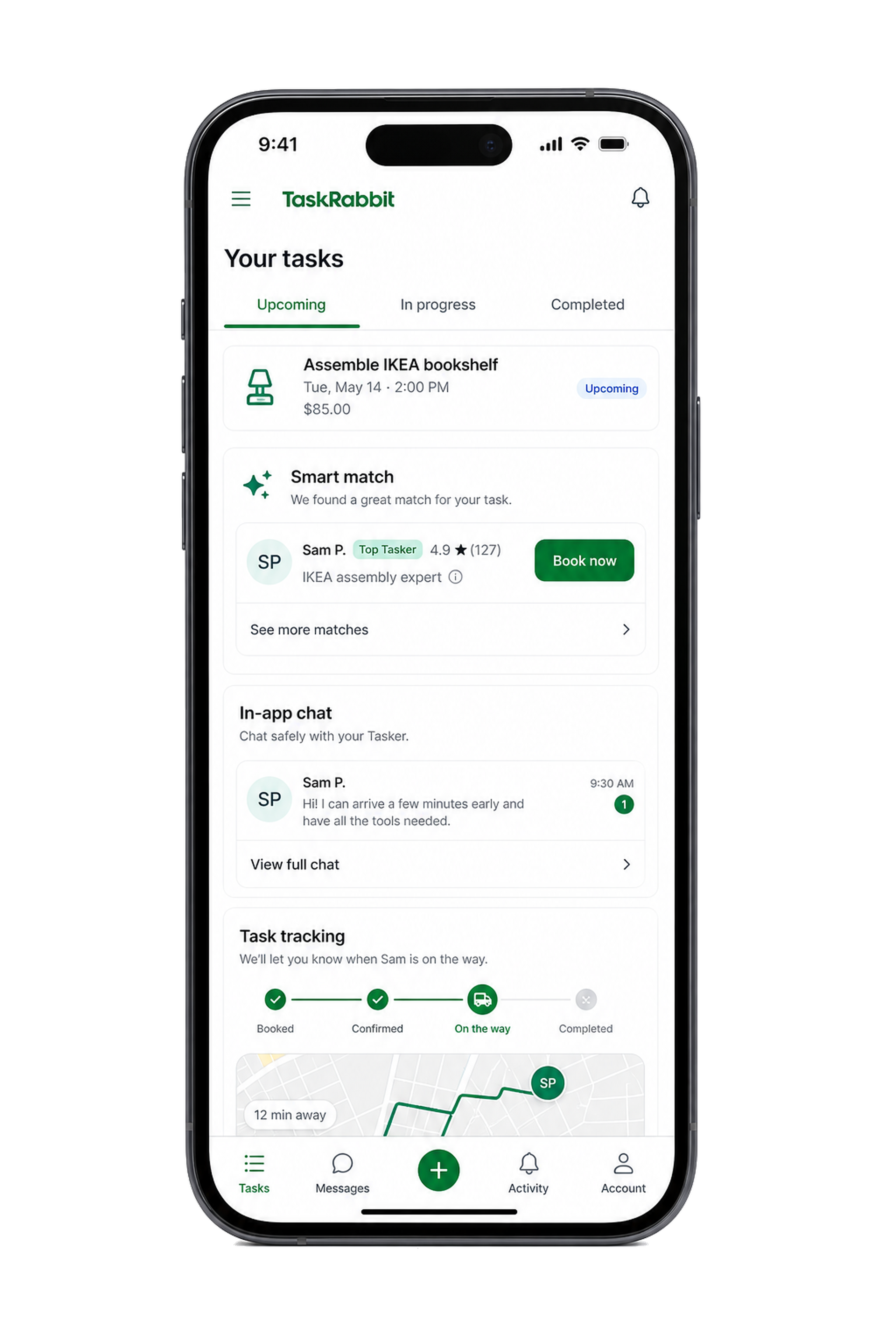 TaskRabbit clone service app
