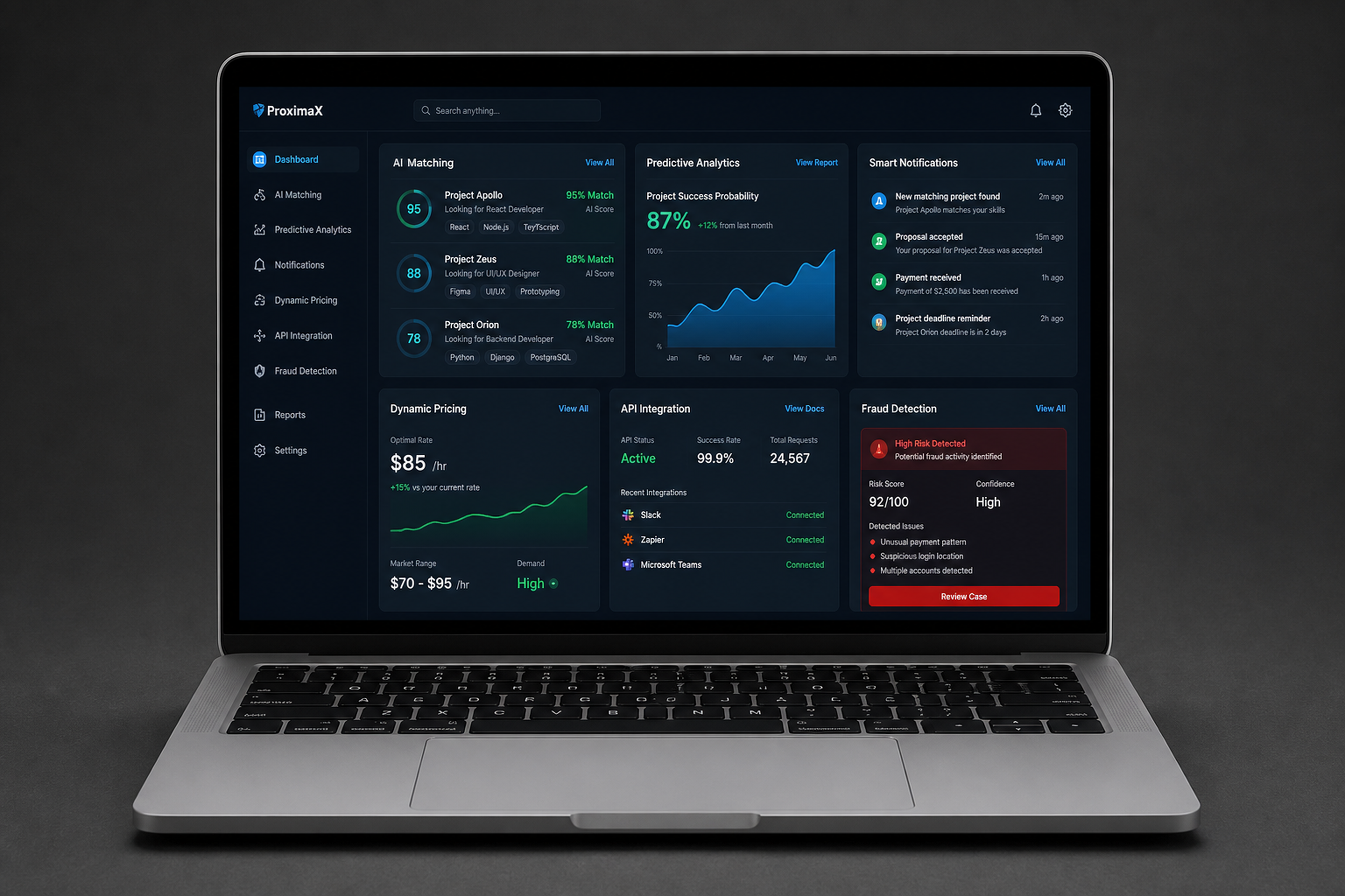 Advanced on-demand app features
