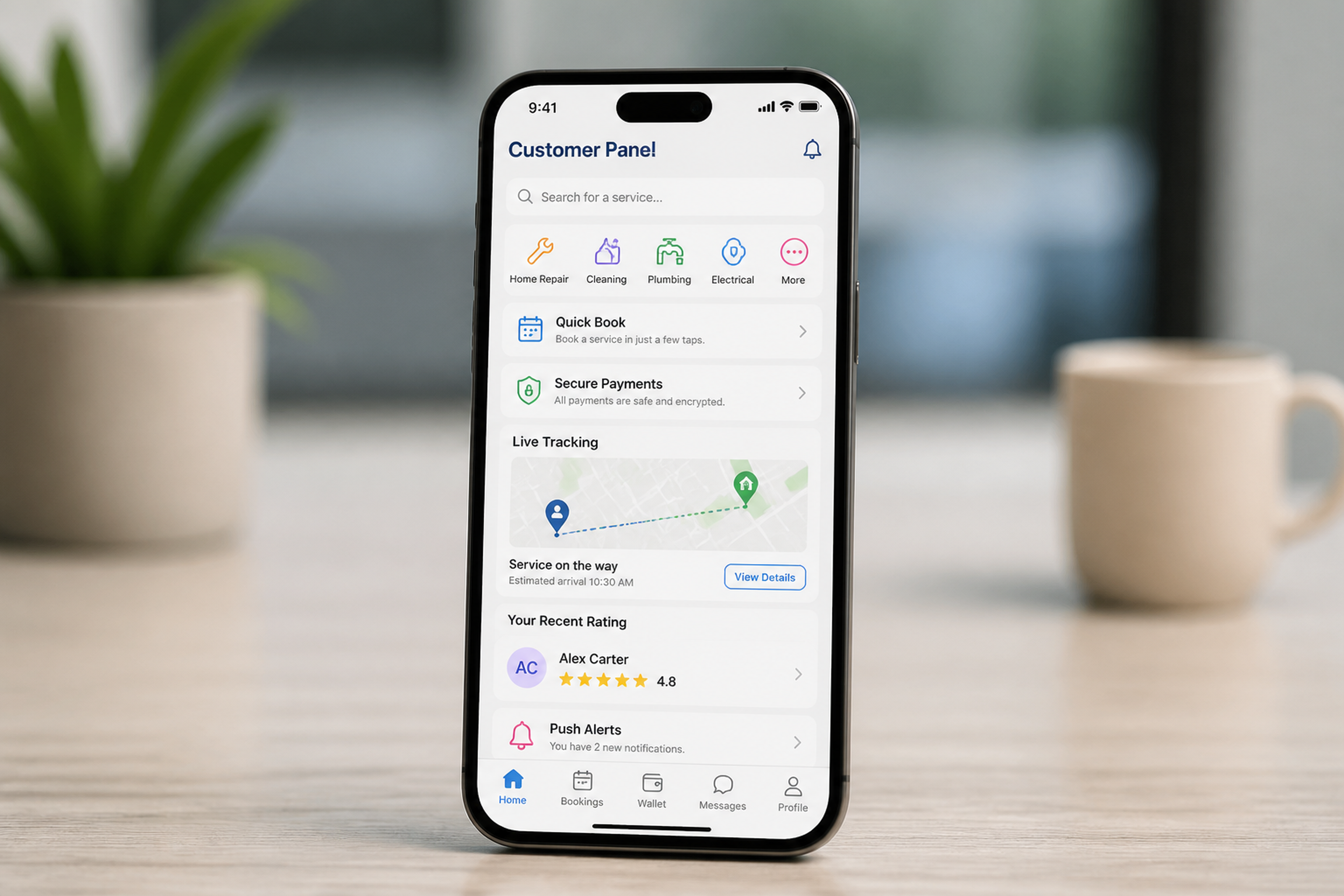 On-demand user panel features