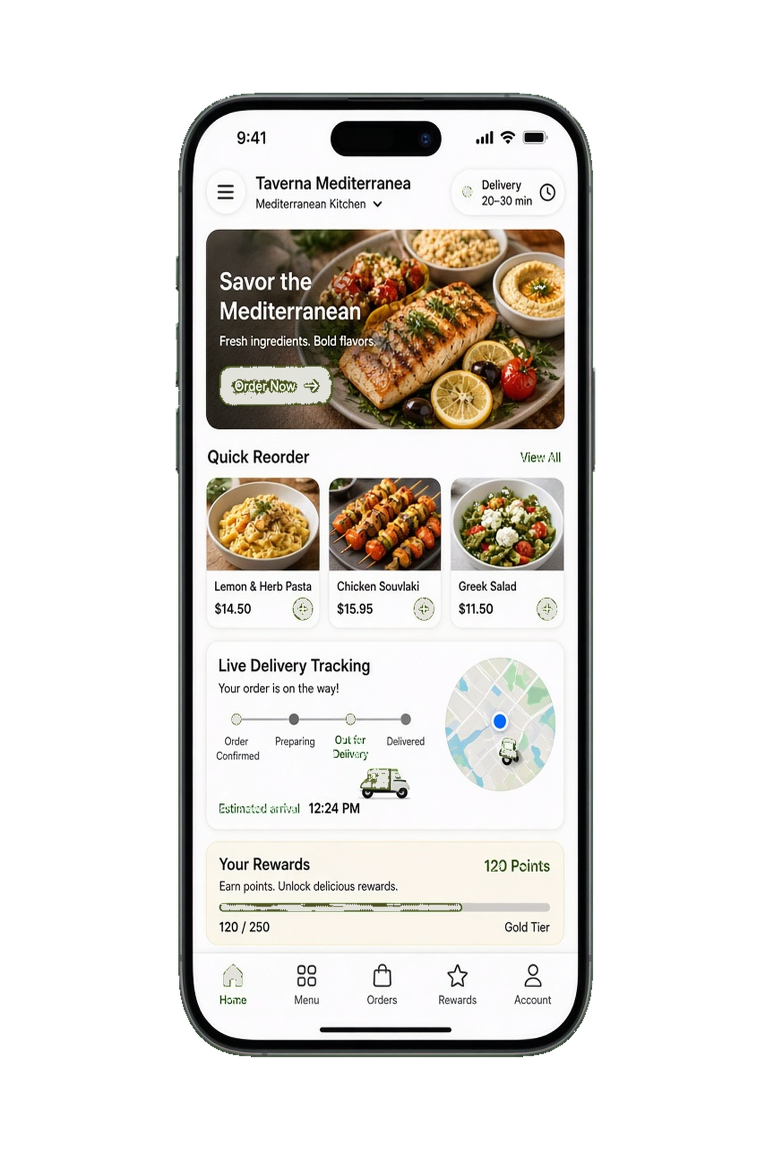 Zest clone restaurant ordering app
