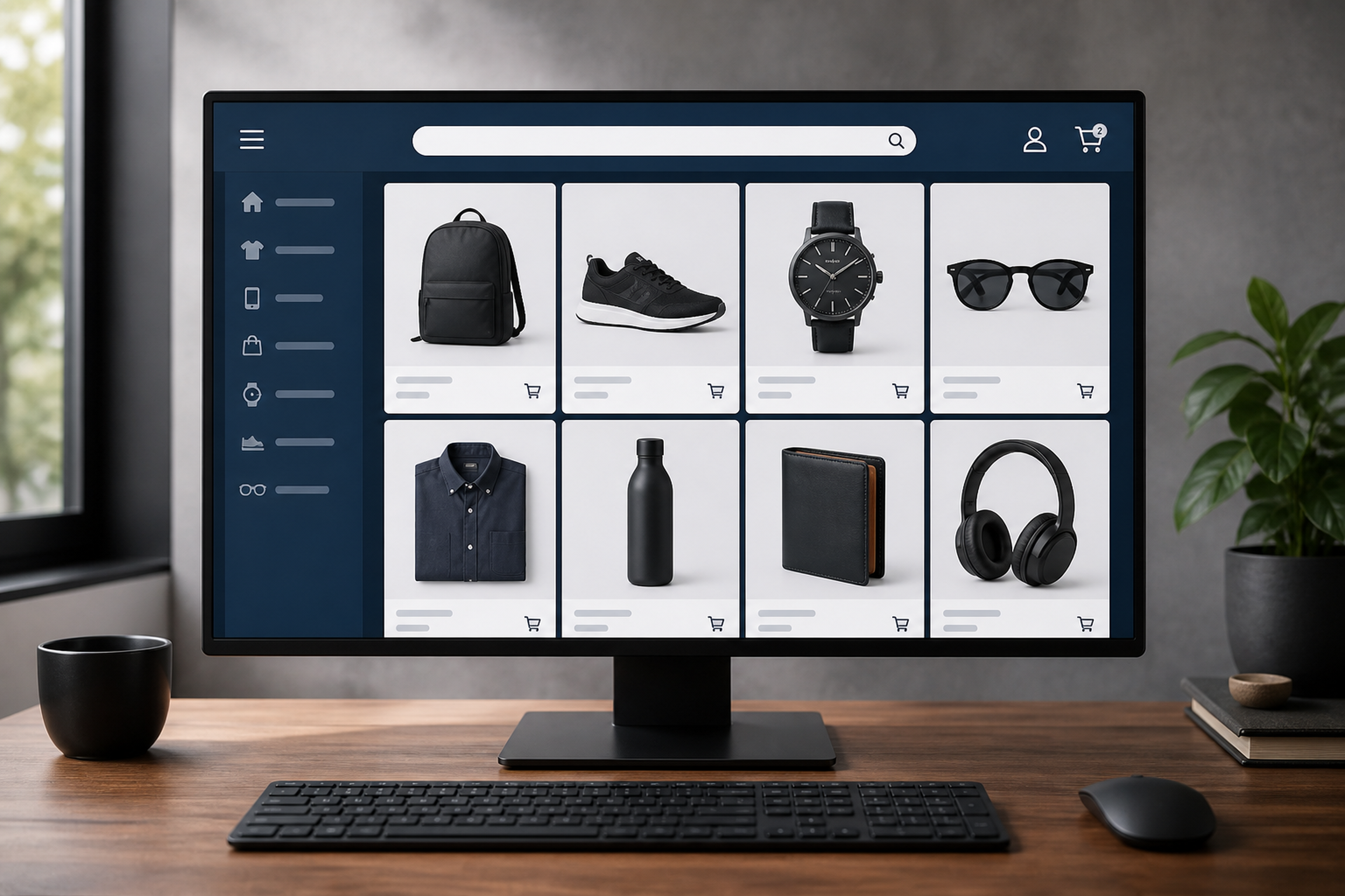 Retail website development