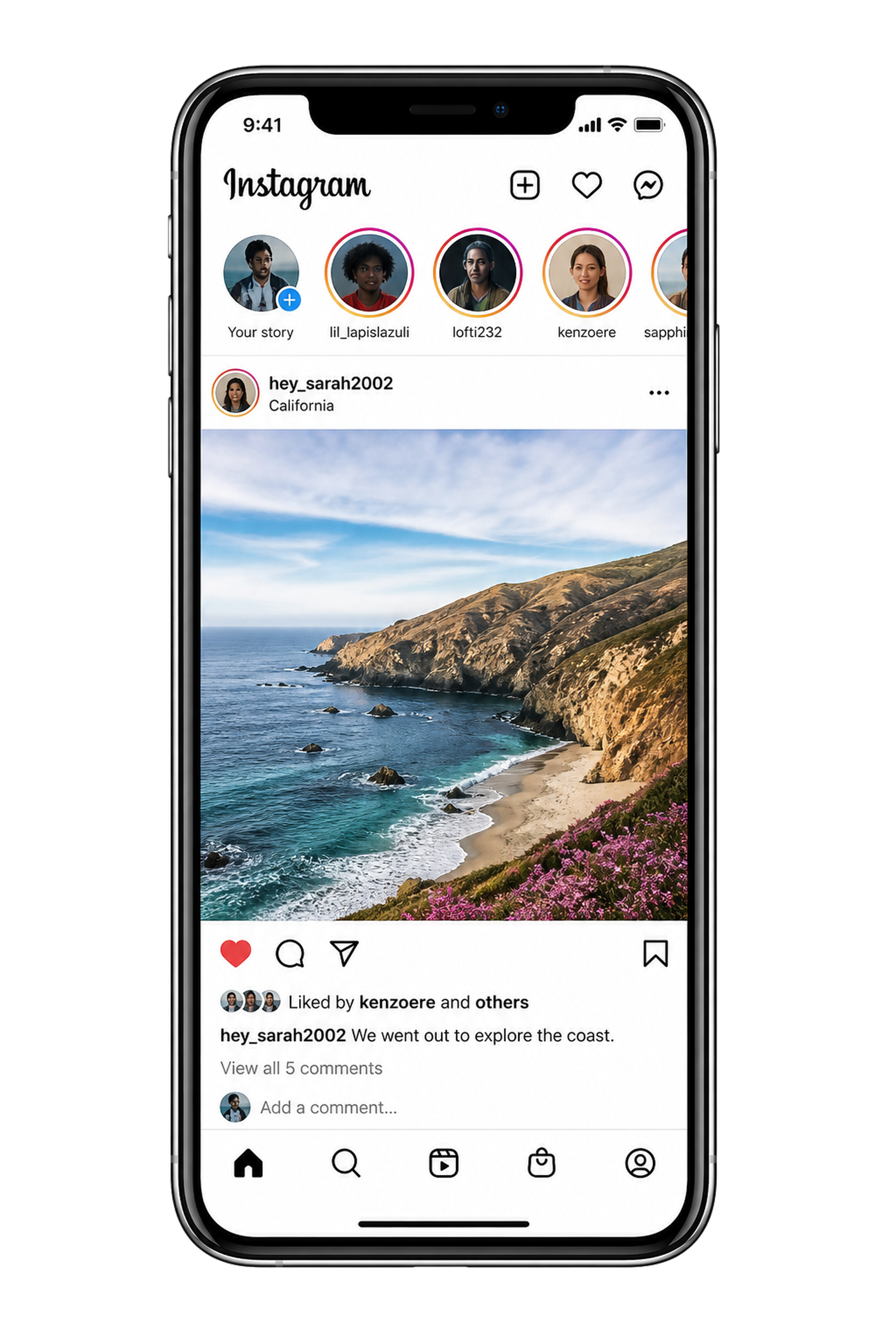Instagram clone social app