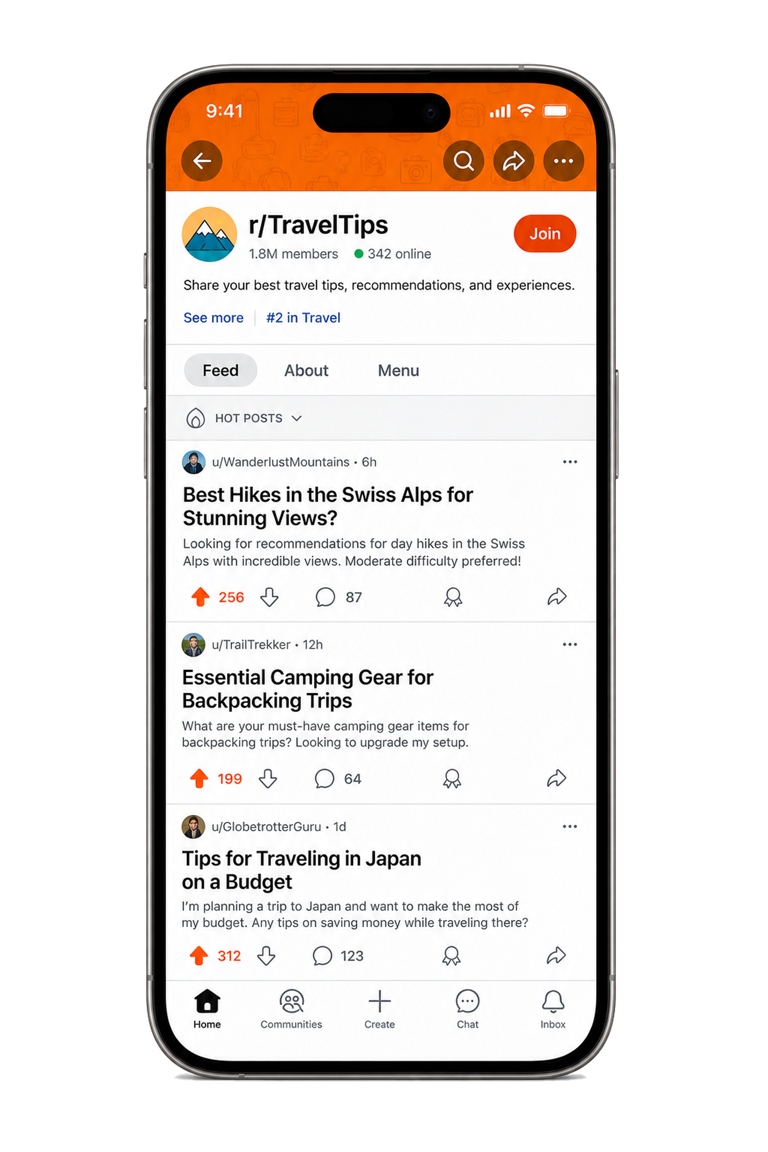 Reddit clone community app
