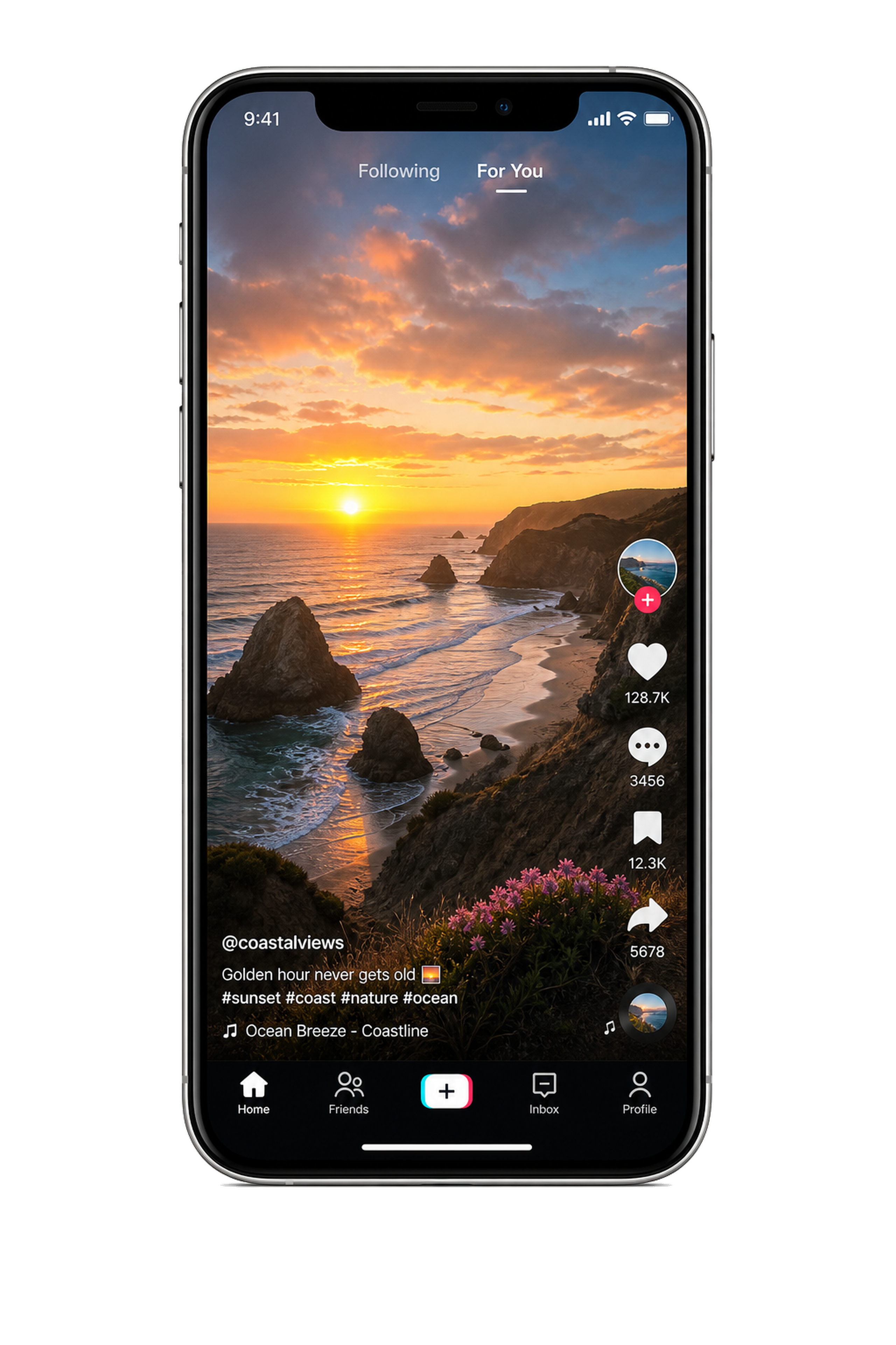 TikTok clone video social app