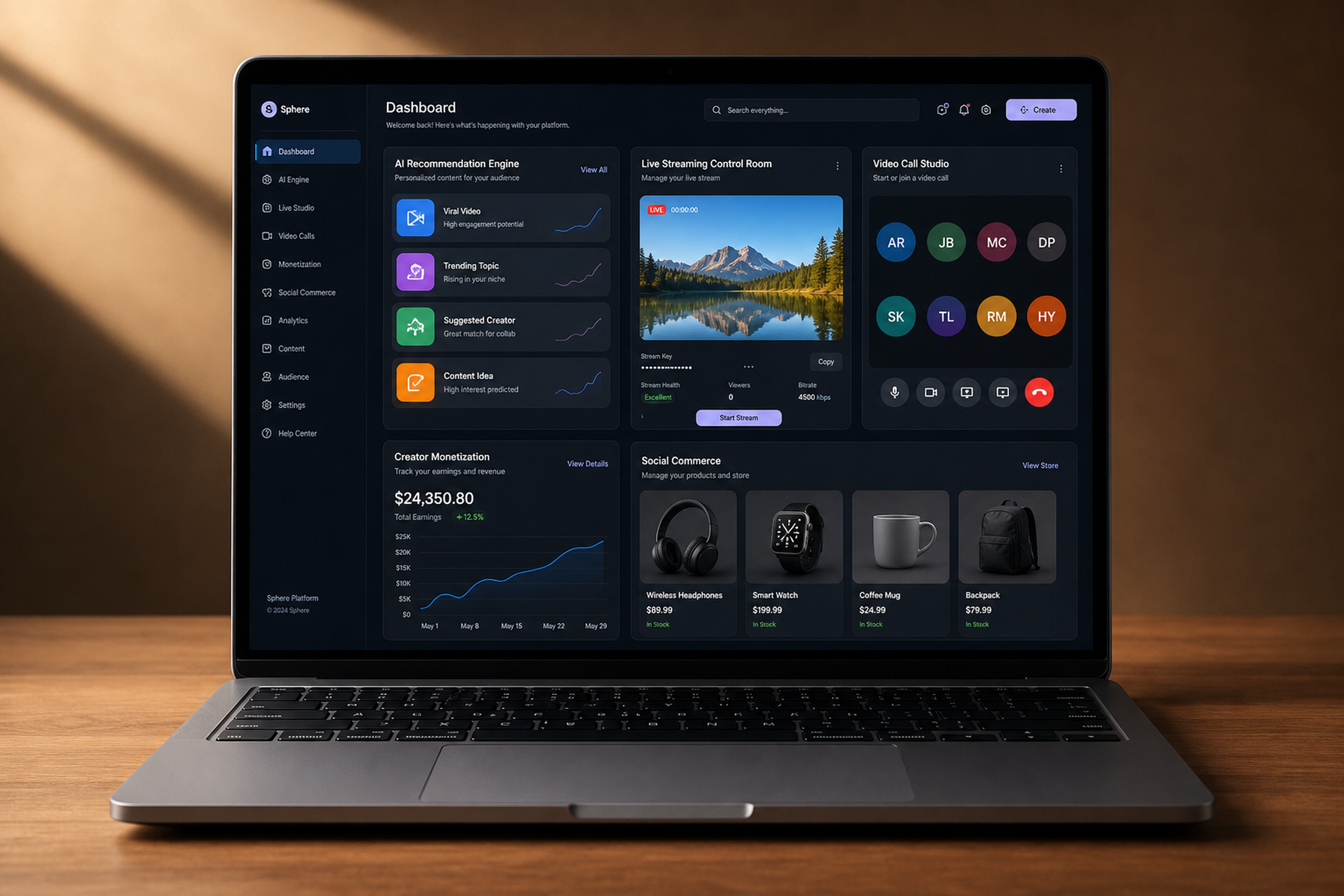Advanced social media app features