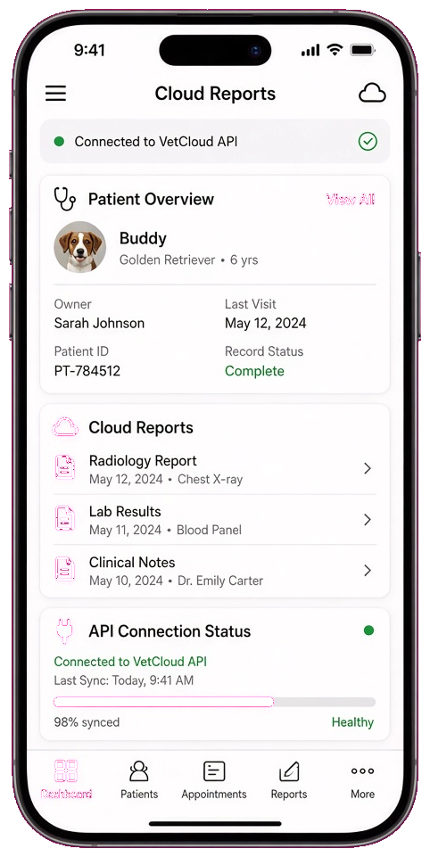 Provet Cloud clone veterinary software