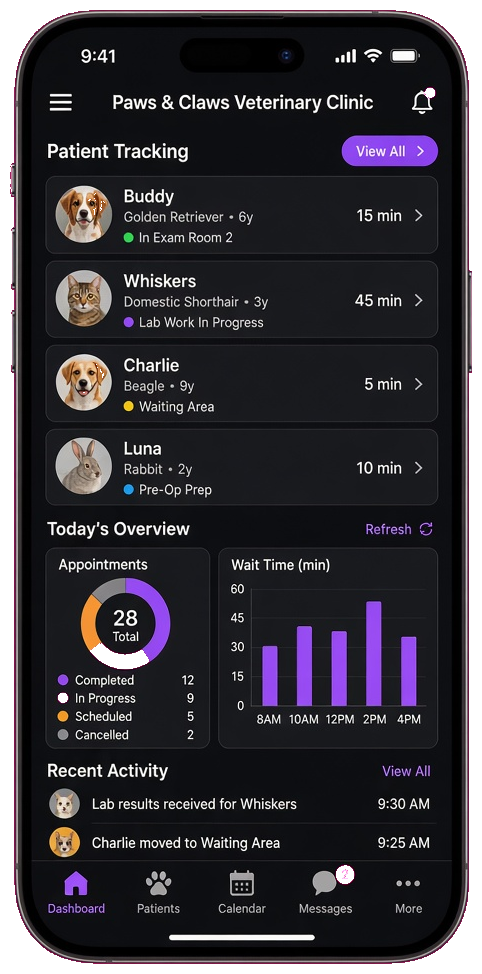 Shepherd clone veterinary software