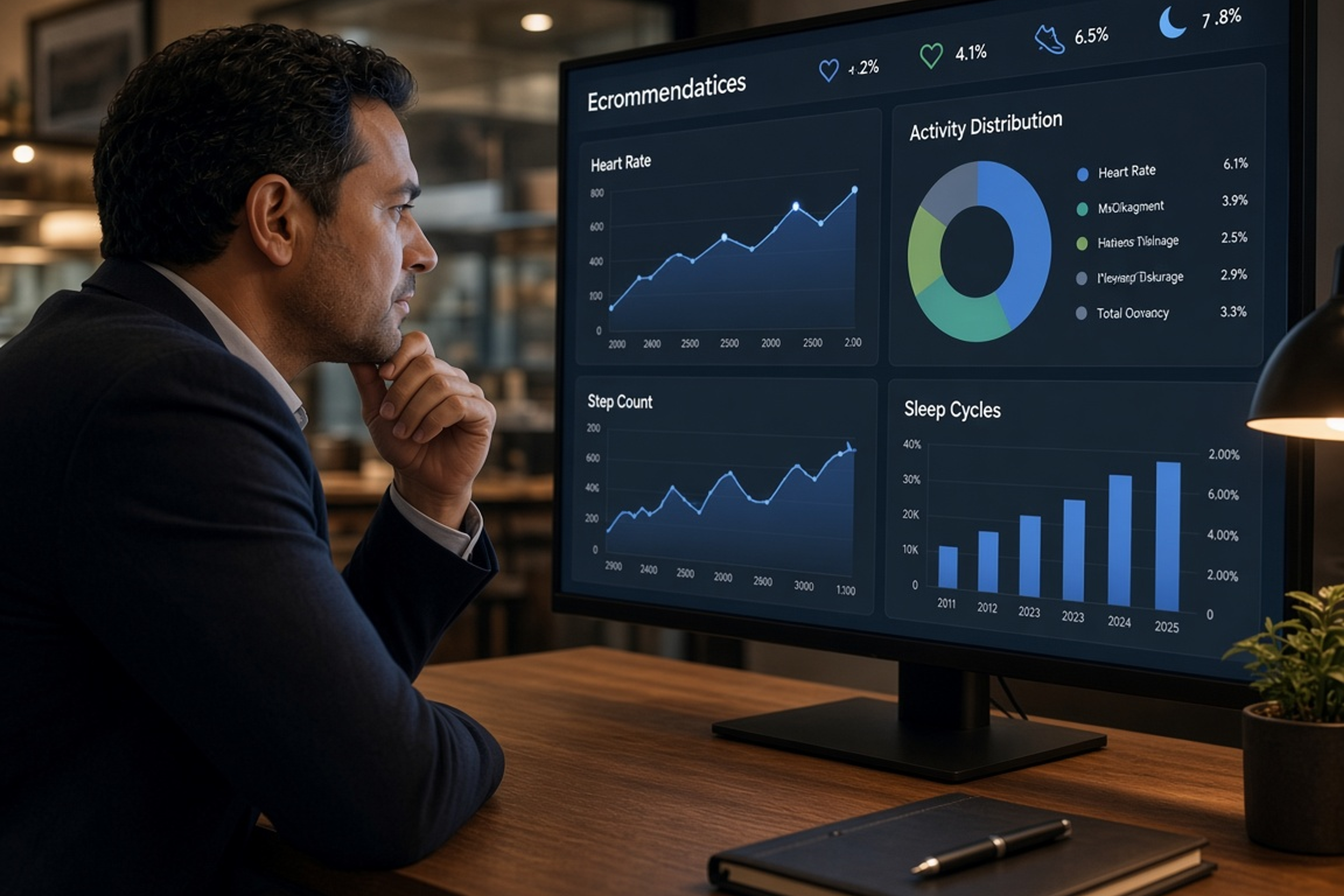 AI transforming wearable health insights and sensor data