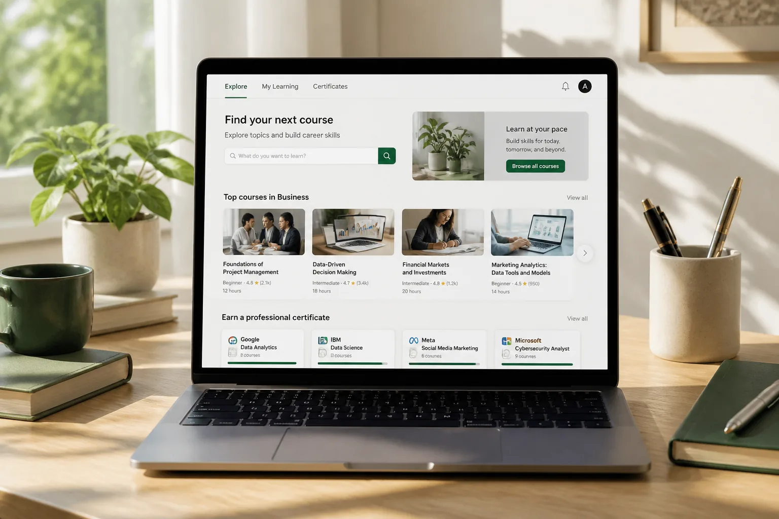Coursera inspired last mile delivery app preview