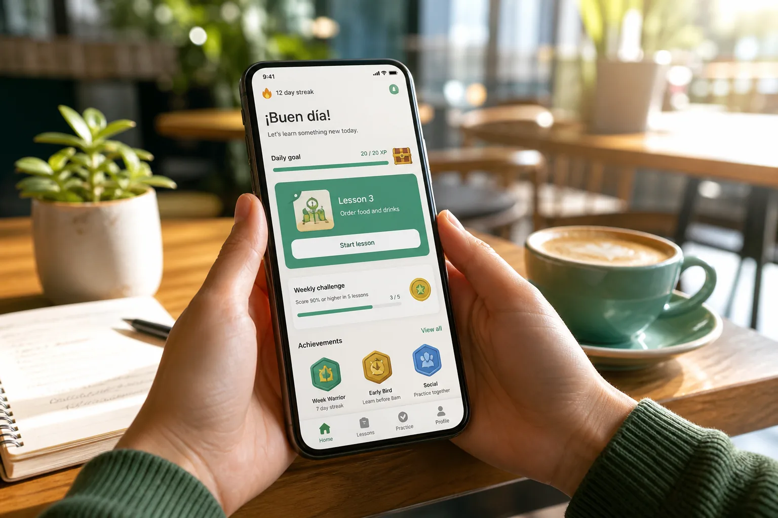 Duolingo inspired last mile delivery app preview