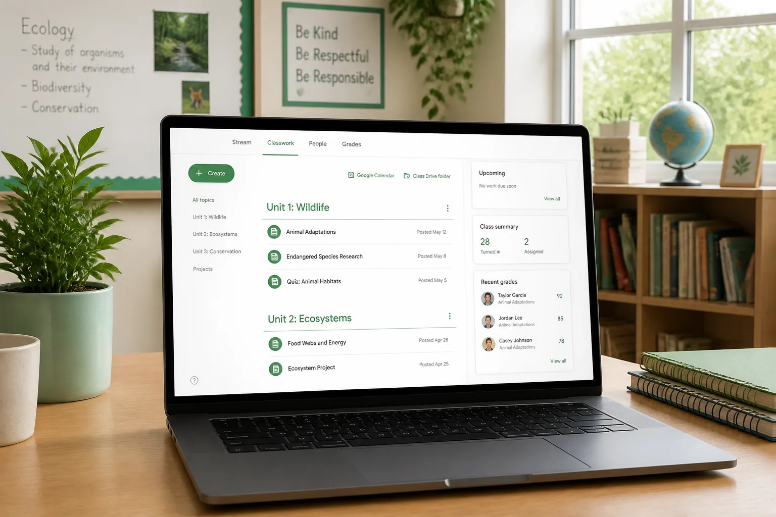 Google Classroom inspired last mile delivery app preview