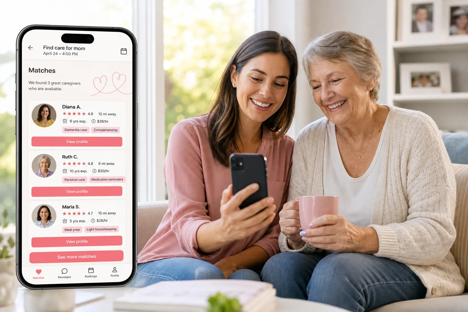 CareLinx inspired last mile delivery app preview