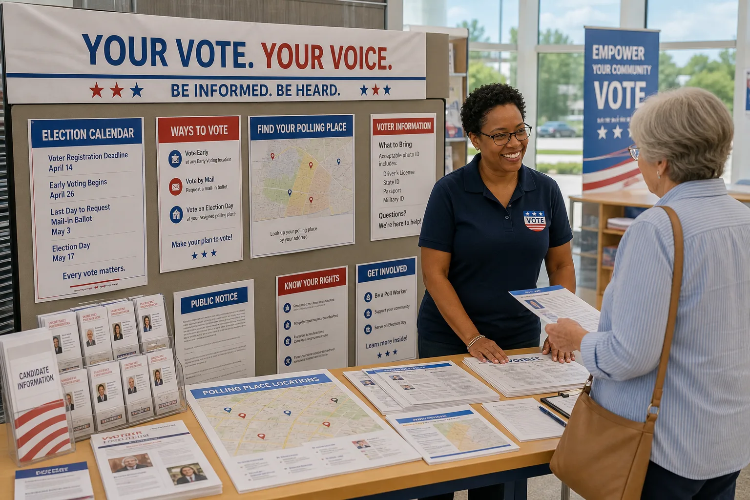 Platforms Like Voting Information Portals inspired last mile delivery app preview