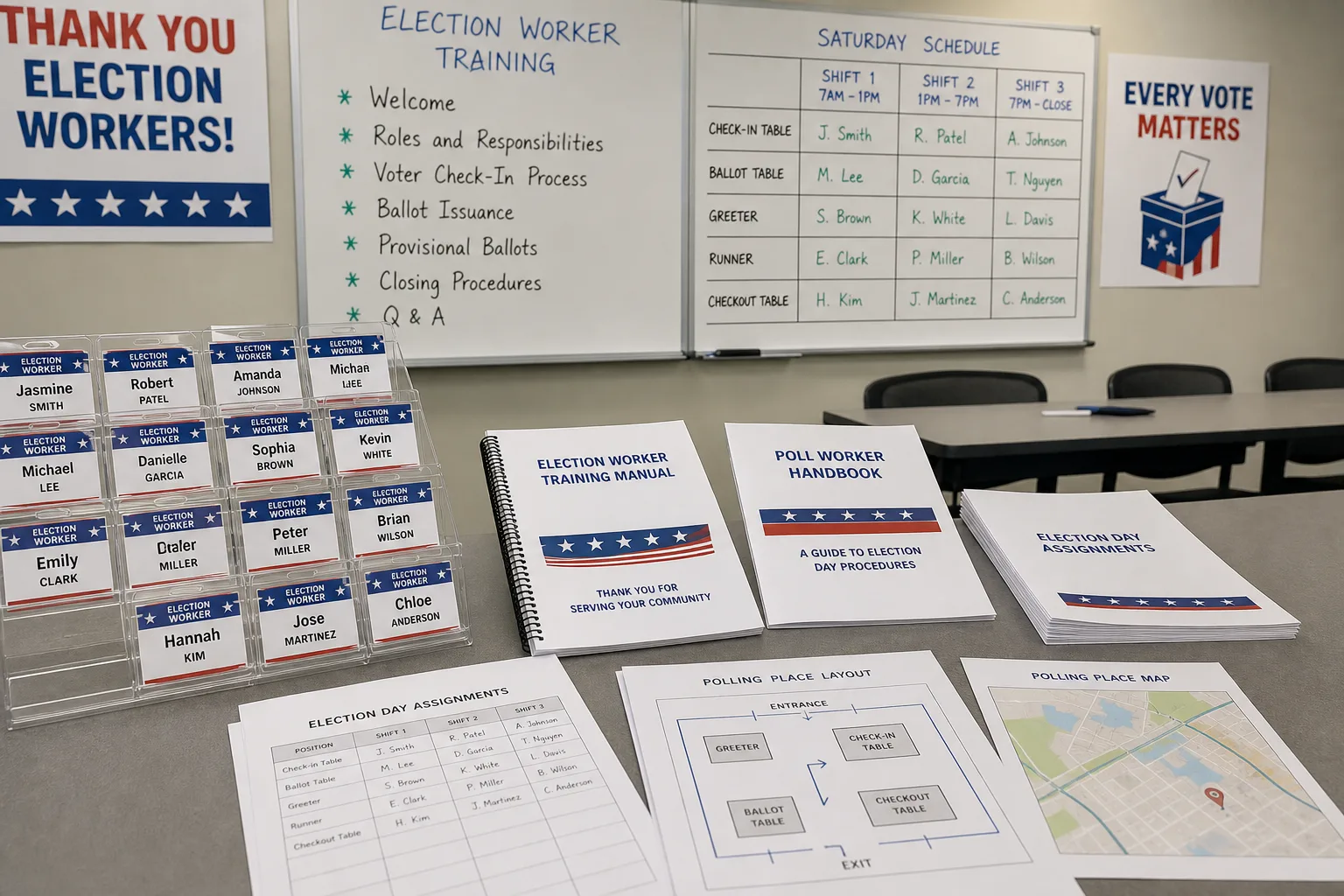 Platforms Like Election Worker Management Systems inspired last mile delivery app preview