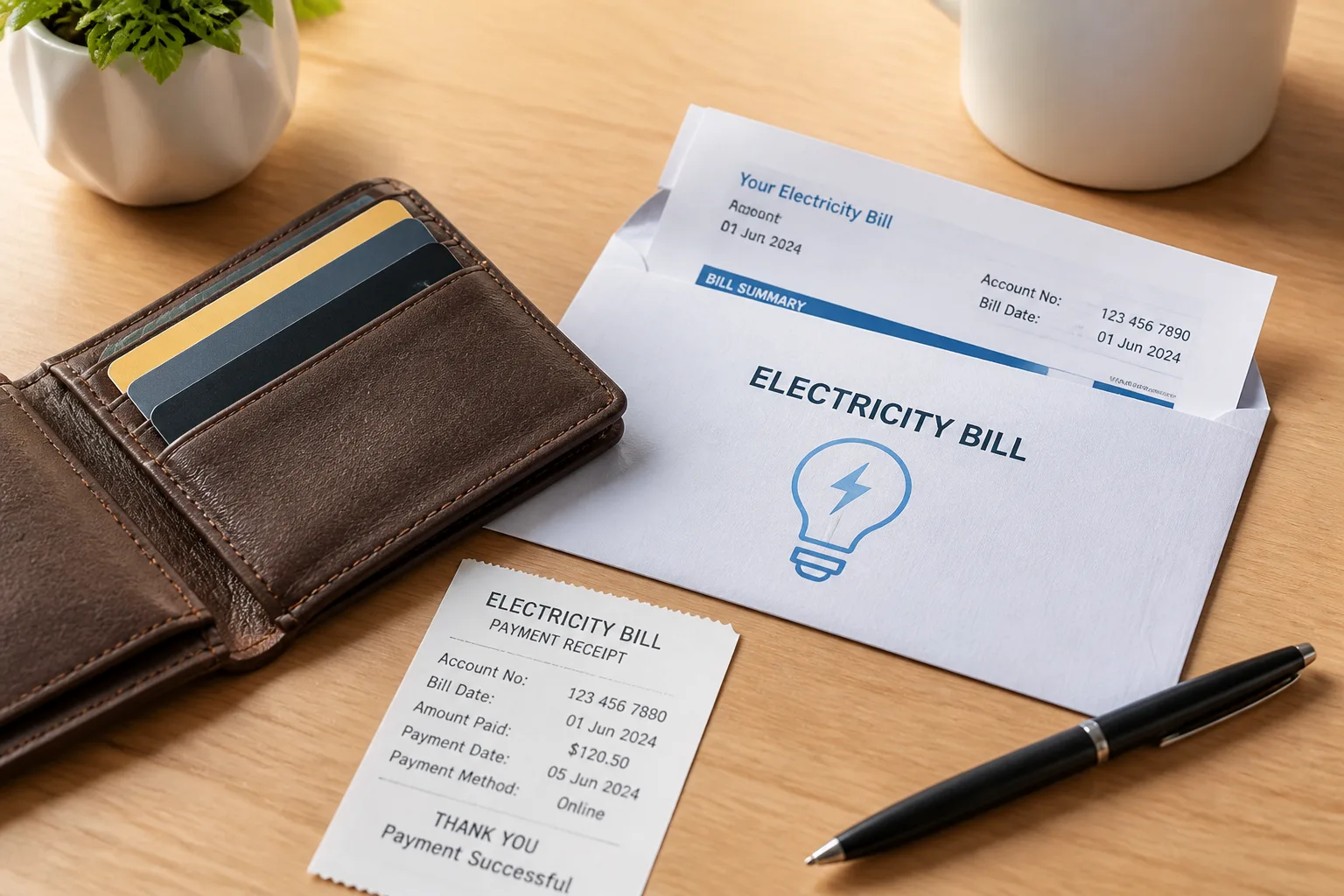 Electricity Bill Payment App inspired electricity billing app preview